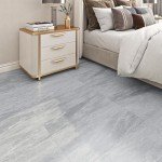 15 Pcs Peel and Stick Waterproof Vinyl Floor Tiles
