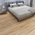 Peel and Stick Vinyl Floor Tiles - 36 Pack