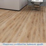 Peel and Stick Vinyl Floor Tiles - 36 Pack