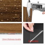 Livelynine 36-Pack Peel and Stick Vinyl Floor Tiles