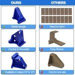 Yesland 40 Pack 2-in-1 Flooring Installation Spacers