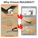 MULGREAT Peel and Stick Vinyl Floor Tiles - Blayney Oak