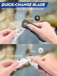Heavy-Duty Utility Knife with 10 Blades