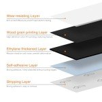 Biyoee 36-Pack Black Peel and Stick Floor Tiles