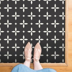 MORCART Waterproof Peel and Stick Vinyl Floor Tiles