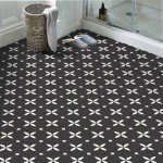 MORCART Waterproof Peel and Stick Vinyl Floor Tiles