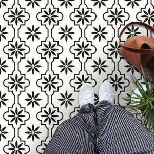 Morcart 20PCS Waterproof Peel and Stick Floor Tiles