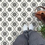 Morcart 20PCS Waterproof Peel and Stick Floor Tiles