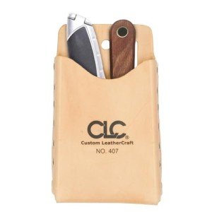 CLC Custom Leathercraft All Purpose Pouch, 4.5” x 7.5”