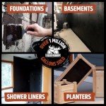 Liquid Rubber Waterproof Sealant for Foundations, 5 Gallon