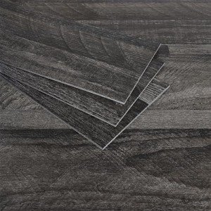 16-Pack Dark Wood Peel and Stick Floor Tiles