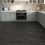 16-Pack Dark Wood Peel and Stick Floor Tiles