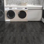 16-Pack Dark Wood Peel and Stick Floor Tiles