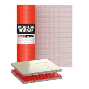 Houseables Waterproof Uncoupling Membrane, 54.5 sq ft