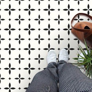 20 Peel and Stick Waterproof Vinyl Floor Tiles