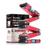 Saker 28-Inch Multi-Function Folding Level Tool