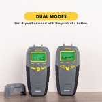 Digital Moisture Meter with Backlit LCD Display