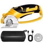 Cordless Electric Scissors with Safety Lock and LED