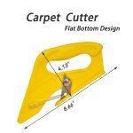 Heavy Duty Carpet Cutter with Extra Blades