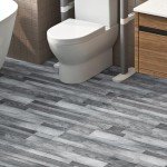 Livelynine Gray Peel and Stick Vinyl Floor Tiles