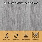Thick 12x12 Peel and Stick Vinyl Floor Tiles