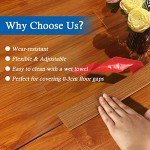 Self-Adhesive Floor Transition Strip - Light Brown