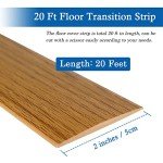 Self-Adhesive Floor Transition Strip - Light Brown