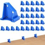 QWORK Flooring Spacers – 40 PCS for Easy Installation