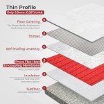 Prova Flex-Heat Uncoupling Membrane for Heated Floors