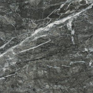 Peel and Stick Black Grey Marble Floor Tiles