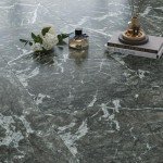 Peel and Stick Black Grey Marble Floor Tiles