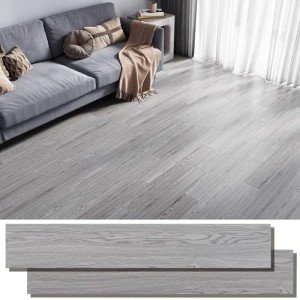 Self-Adhesive Vinyl Plank Flooring Tiles - 36 Pack