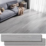 Self-Adhesive Vinyl Plank Flooring Tiles - 36 Pack