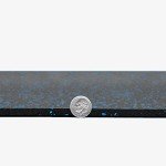 1/4" Tough Rubber Flooring Roll - 4'x10' Blue