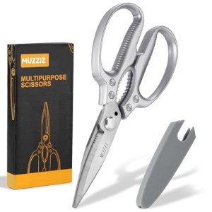 Muzziz Heavy Duty All-Purpose Utility Scissors