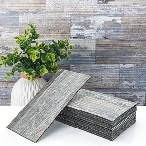 Art3d 102-Piece Peel and Stick Wood Plank Tiles