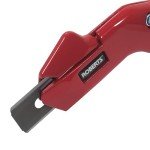 Professional Carpet Knife with 3 Blades - Red