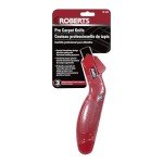 Professional Carpet Knife with 3 Blades - Red