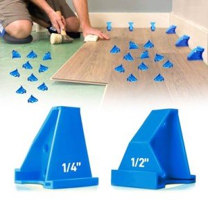40-Pack Flooring Spacers for Laminate and Vinyl