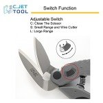 C.JET Tool 10" Heavy Duty Carpet Scissors