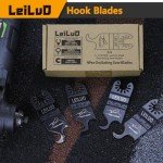 4 Pcs Universal Oscillating Tool Hook Knife Blades