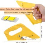 Heavy Duty Carpet Cutter Tool with Blades