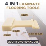 4-in-1 Laminate Flooring Tool Kit - Nylon Blocks