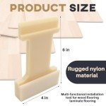 4-in-1 Laminate Flooring Tool Kit - Nylon Blocks