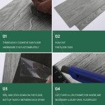 VallisCo Waterproof Peel and Stick Vinyl Flooring