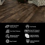 Caffe Mocha Waterproof Luxury Vinyl Plank Flooring