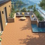 Yaheetech 27pcs Interlocking Acacia Deck Tiles 12" x 12