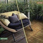 Solid Acacia Wood Interlocking Deck Tiles - Pack of 6