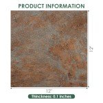 VallisCo 30-Pack Peel and Stick Vinyl Tiles