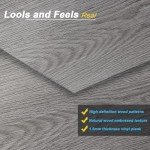 Charcoal Oak Peel and Stick Vinyl Plank Flooring